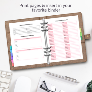 Patient Planner 2025 – Stay Organized & Take Control of Your Health