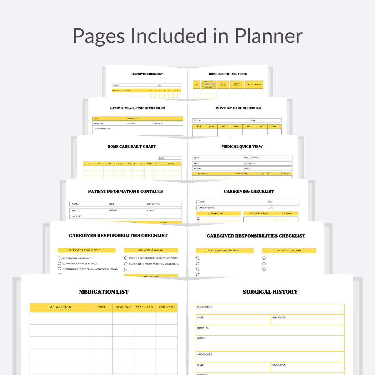 Caregiver Planner 2025