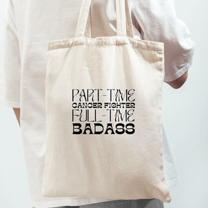 Badass Fighter Tote Bag