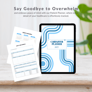 Caregiver Planner 2025 – Stay Organized & Support Loved Ones with Confidence