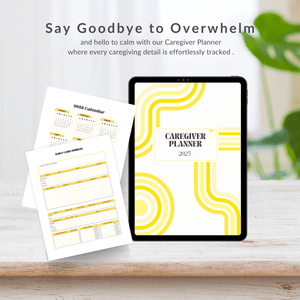 Caregiver Planner 2025 – Stay Organized & Support Loved Ones with Confidence