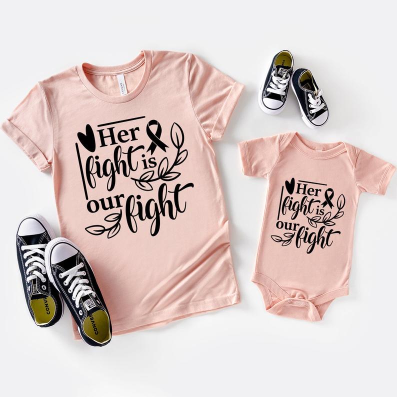 Cancer Support Shirt, Her Fight Is Our Fight Shirt