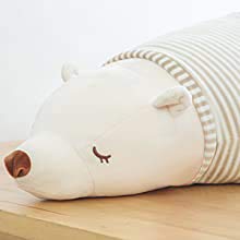 Polar Bear Plush Toy Pillow