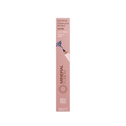 Mineral Fusion Eye Pencil, Azure, 0.04 Oz (Packaging May Vary) - My CareCrew