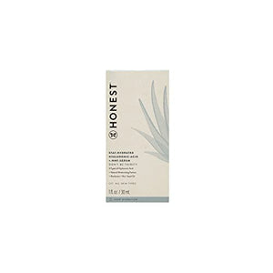 Honest Beauty Stay Hydrated Hyaluronic Acid + NMF Serum with 3 Types of Hyaluronic Acid | EWG Certified + Dermatologist Tested | Vegan + Cruelty Free | 30 mL