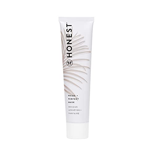 Honest Beauty Prime + Perfect Mask with Superfruits & Shea Butter | EWG Certified + Dermatologist Tested & Vegan + Cruelty Free | 2 fl. oz.