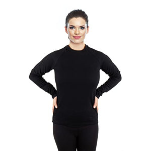 MandMcares Hemodialysis | Chemotherapy Sweater with Port Access | Invisible Left and Right Chest Zippers for Women (X-Large, Black)