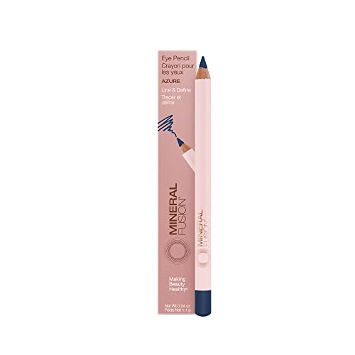 Mineral Fusion Eye Pencil, Azure, 0.04 Oz (Packaging May Vary) - My CareCrew