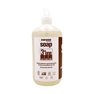 Everyone Bath Soap, Unscented, 32 Fl Oz (Pack of 1)
