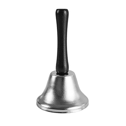 Silver Steel Tea Hand Bell