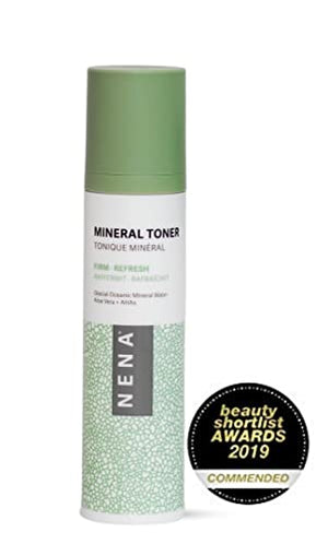 NENA All-Natural Mineral Toner for Face | Naturally Hydrates, Firms, and Refreshes All Types of Skin, Vegan Friendly, Gluten, Sulfates, and Paraben Free, 120ml