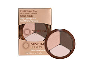 Mineral Fusion Eye Shadow Trio, Rose Gold, 0.1 Ounce