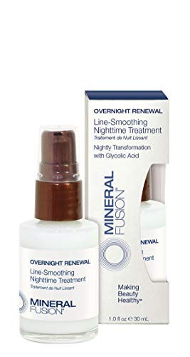 Mineral Fusion Overnight Renewal Line-Smoothing Night time Treatment, 1 Ounce (Packaging May Vary) - My CareCrew