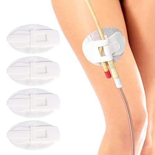Foley Catheter Urinary Leg Bag Legband Holder,statlock Catheter stabilization Device (Pack of 4)