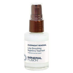 Mineral Fusion Overnight Renewal Line-Smoothing Night time Treatment, 1 Ounce (Packaging May Vary)