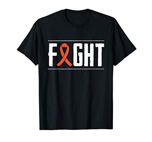 Leukemia Cancer Awareness Fight Cancer Ribbon T-Shirt