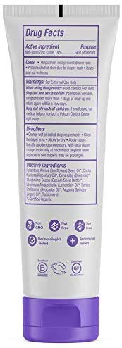 Organic Diaper Rash Cream by MADE OF – NSF Organic Baby Diaper Cream with Avocado Oil &amp; Argan Oil (Fragrance Free, 3.4oz) – Zinc Oxide Ointment and Butt Paste for Sensitive Skin &amp; Eczema Rash