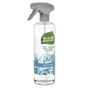 Seventh Generation Glass Cleaner, Free & Clear, 23 Fluid Oz