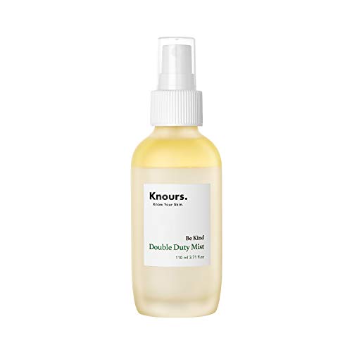 Knours. - Be Kind Double Duty Mist | Face Mist with Aloe Vera and Jojoba Oil | Pregnancy Safe, Soothing Facial Mist EWG Verified Natural Ingredients Clean Beauty (110 ml/3.72 fl oz.)