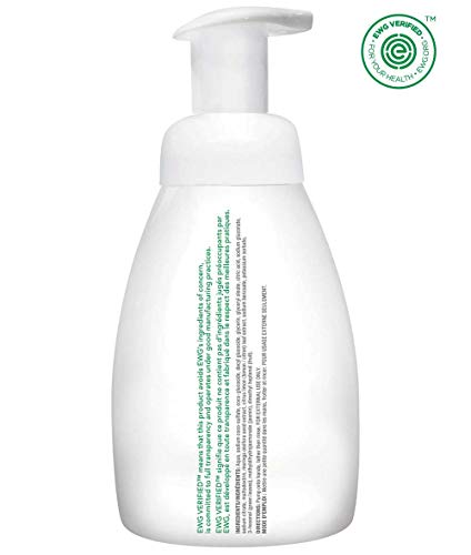 ATTITUDE Foaming Hand Soap, Plant and Mineral-Based Ingredients, Vegan and Cruelty-free Personal Care Products, Lemon Leaves, 10 Fl Oz