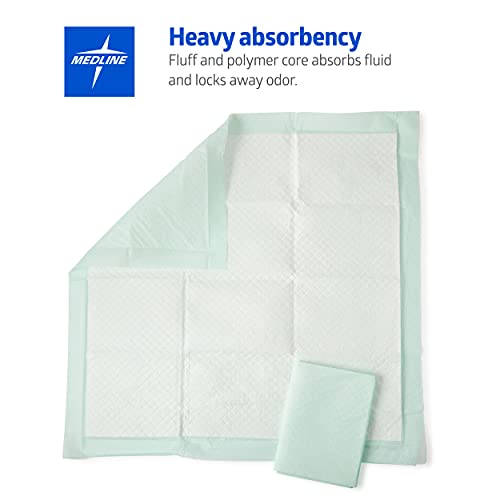 Medline Heavy Absorbency 36&quot; x 36&quot; Quilted Bed Pads