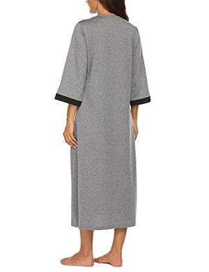 Snuggle Me Lounger Womens Robe Ekouaer Zipper Robes For Women Knee