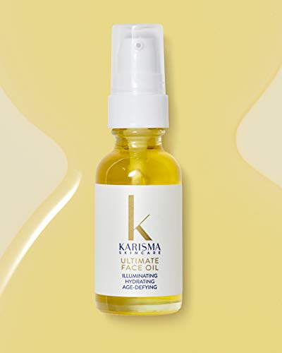 Karisma Skincare Ultimate Face Oil with Pomegranate Seed, Brightens Without Oily Shine, Helps Reduce Fine Lines, Wrinkles, Brown Spots &amp; Dark Circles Under the Eyes, Fights Blemishes