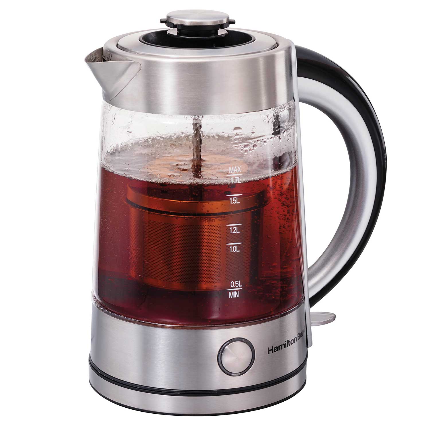 Hamilton Beach 1.7-Liter Stainless Steel Electric Kettle