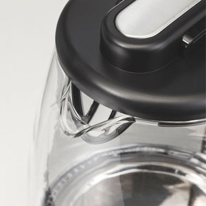 Compact 1 Liter Glass Kettle