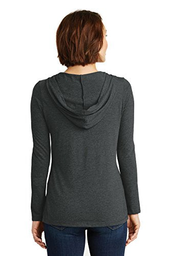 Ladies Hoodie Shirt Nope Not Today Funny Adulting Shirt Black Frost XS