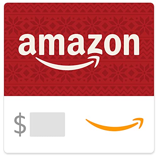 Amazon eGift Card - Red Sweater Amazon Logo