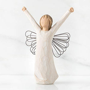 Angel Sculpted Hand-Painted Figure