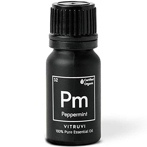 Organic Peppermint Essential Oil (0.3 fl.oz)