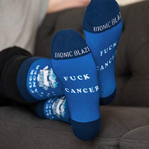 Bionic Blaze Cancer Socks gift