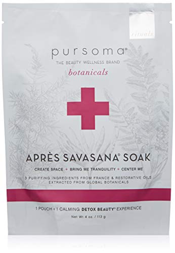 Pursoma APRÈS SAVASANA Bath Soak with Purifying Ingredients and Restorative Oils