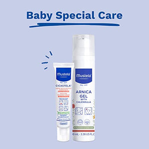 Mustela Baby Arnica Gel with Calendula - Soothing Gel for Boo Boos - Fragrance-Free, Alcohol-Free & Vegan - 3.38 fl. oz.