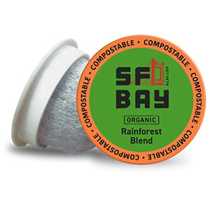 SF Bay Coffee OneCUP Organic Rainforest Blend 120 Ct