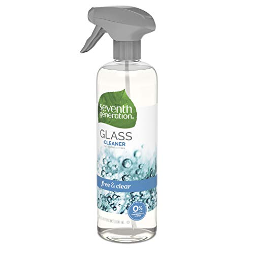 Seventh Generation Glass Cleaner, Free &amp; Clear, 23 Fluid Oz