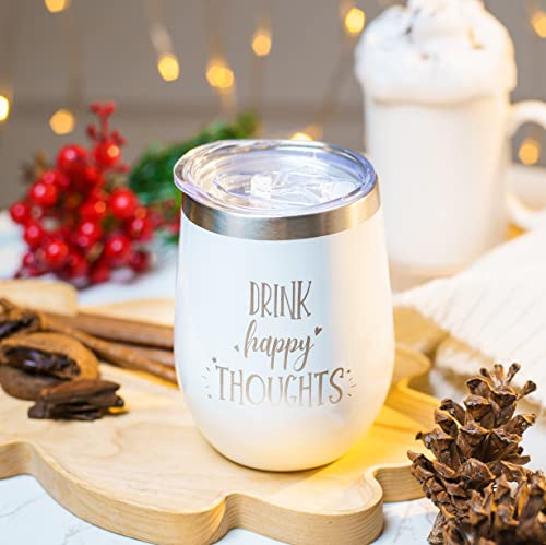 Birthday Gifts for Women - Spa Wine Tumbler Gift Box | Care Package | Get Well Soon Gifts for Women | Christmas Gifts for Women | Self Care Gifts for