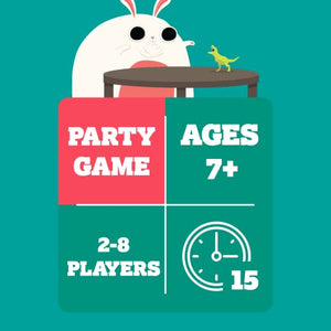 On a Scale of One to T-Rex by Exploding Kittens: A Card Game for People Who Are Bad at Charades - Family Card Game- Card Games for Adults, Teens & Kids