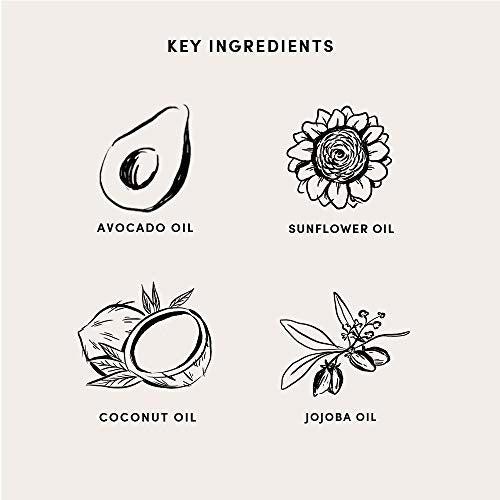 Evereden Baby Soothing Organic Baby Oil - Natural Baby Oil &amp; Bath Oil for Dry Skin Care and Cradle Cap, Fragrance Free Skin Oil with Avocado Oil and Sunflower Oil for Baby Care &amp; Eczema Relief