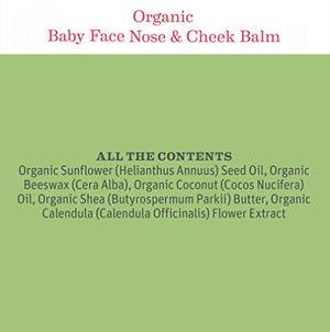 Organic Baby Face Nose & Cheek Balm by Earth Mama 2-Fluid Oz