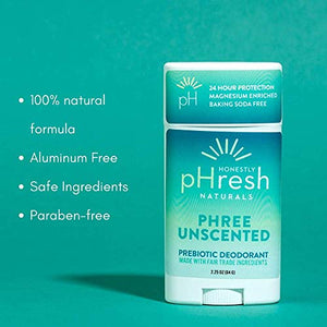 Honestly pHresh- Natural Deodorant for Women and Men