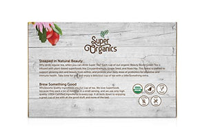 Super Organics Beauty Boost Green Tea Pods With Superfoods & Probiotics 72ct