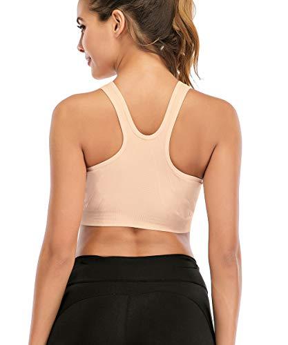 INIBUD Women's Sports Bra Post-Surgery Bra Zip Bra Zipper Front Wirefree Removable Pads Yoga Bra Zip Sports Bra (4 Pack (BBPG), M) price in UAE | Amazon UAE INIBUD Women's Sports Bra Post-Surgery Bra Zip Bra Zipper Front Wirefree Removable Pads Yoga Bra Zip Sports Bra (4 Pack (BBPG), M) price in UAE | Amazon UAE