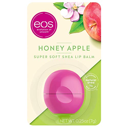 EOS Super Soft Shea Lip Balm - Honey Apple | 24 Hour Hydration | Lip Care to Moisturize Dry Lips | Gluten Free | 0.25 ozEOS Super Soft Shea Lip Balm - Honey Apple | 24 Hour Hydration | Lip Care to Moisturize Dry Lips | Gluten Free | 0.25 oz