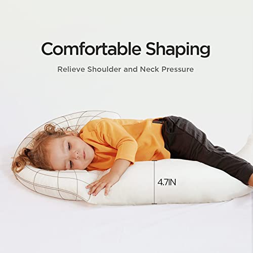 Choc chick Curve Long Body Pillow for Toddler