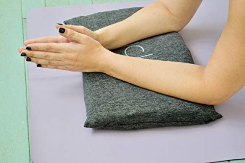 Spry Recovery Pillow | Supportive | Contouring Pillow with Adaptive Flo-Form Technology | Great for Special Needs Patients ( Charcoal)