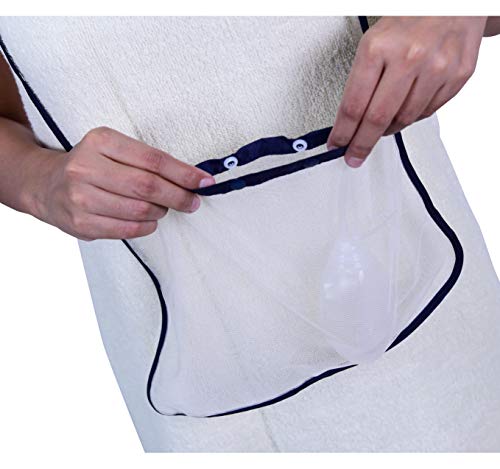 Mastectomy &amp; Post Surgery Drain Carrier Belt &amp; Shower Holder (Two Pack)