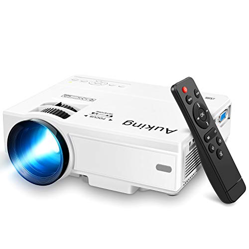AuKing Mini Projector 2021 Upgraded Portable